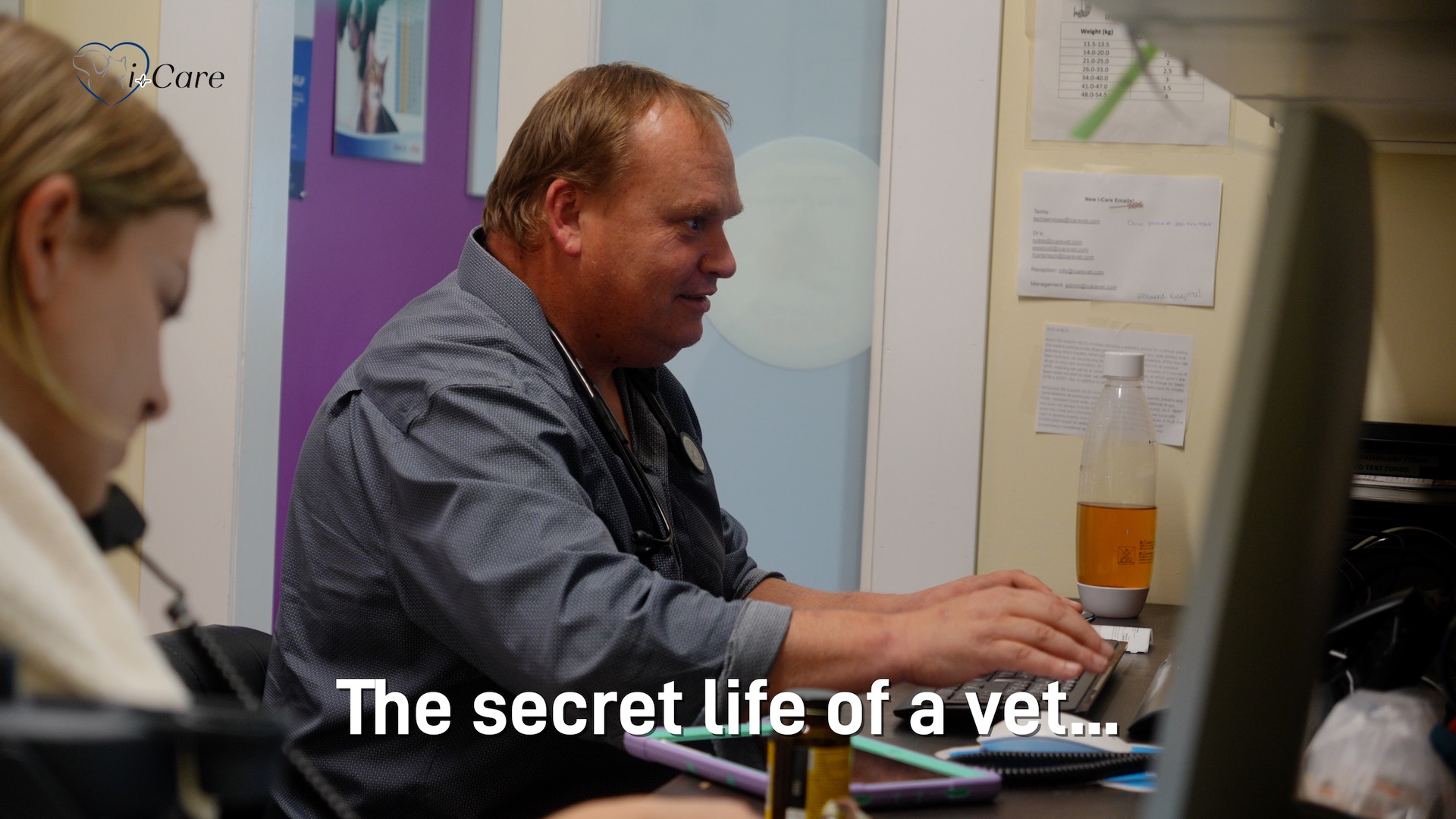 Dr. Rhett Mortenson Behind the Scenes at i-Care Veterinary Hospital #VetForLife